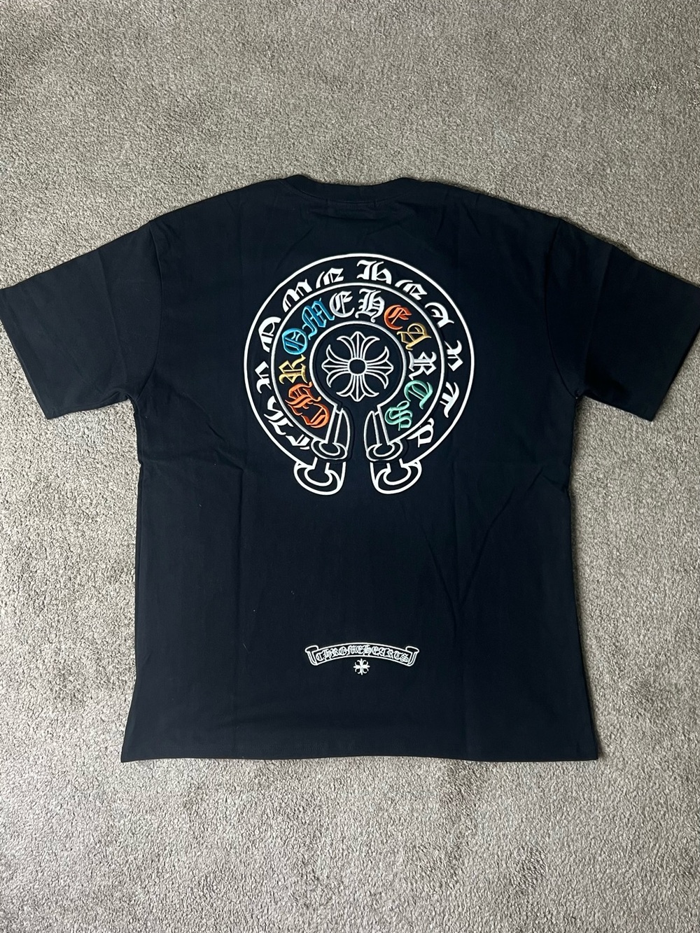 Chrome Hearts Black Graphic Logo T-Shirt size XL